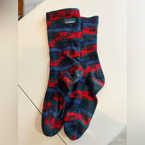 L.L. Bean Fleece Slipper Socks